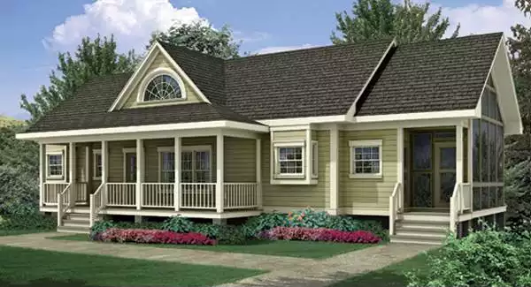 image of country house plan 6352